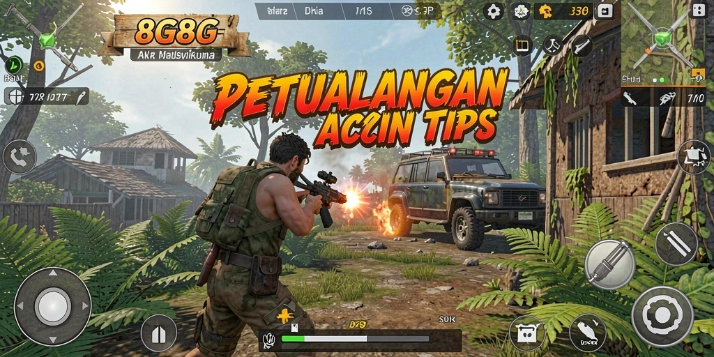 Tampilan gameplay menegangkan dalam <strong>8G8G</strong> dengan aksi seru.