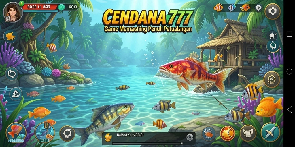 Tangkapan ikan besar dalam gameplay CENDANA777.