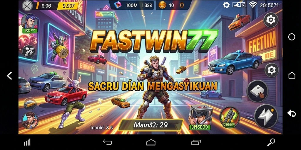 Tampilan menarik dari gameplay FASTWIN77 yang penuh aksi.