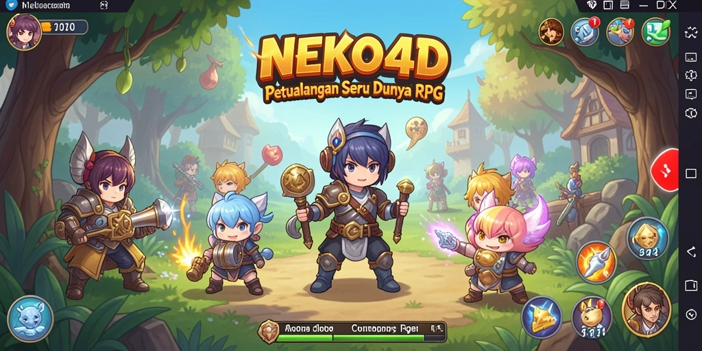 Tampilan menarik dari gameplay RPG NEKO4D yang penuh petualangan.