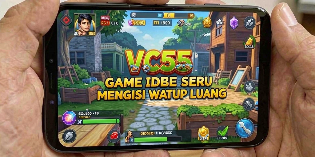Tampilan menarik dari gameplay VC55 dengan berbagai karakter Idle.
