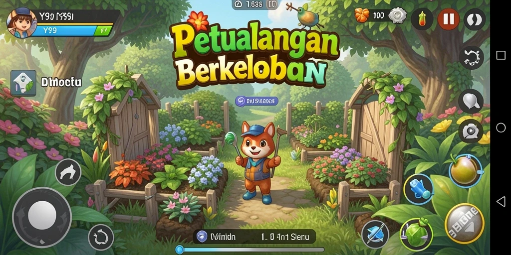 Gameplay seru dan interaktif dalam game Farming Y89.